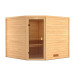  Karibu | Leona Sauna | Bronzeglas Deur 400219-01